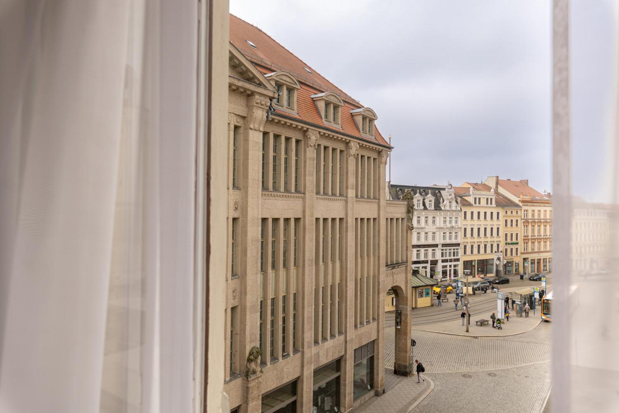 Akzent Hotel Am Goldenen Strauss Görlitz Exterior foto