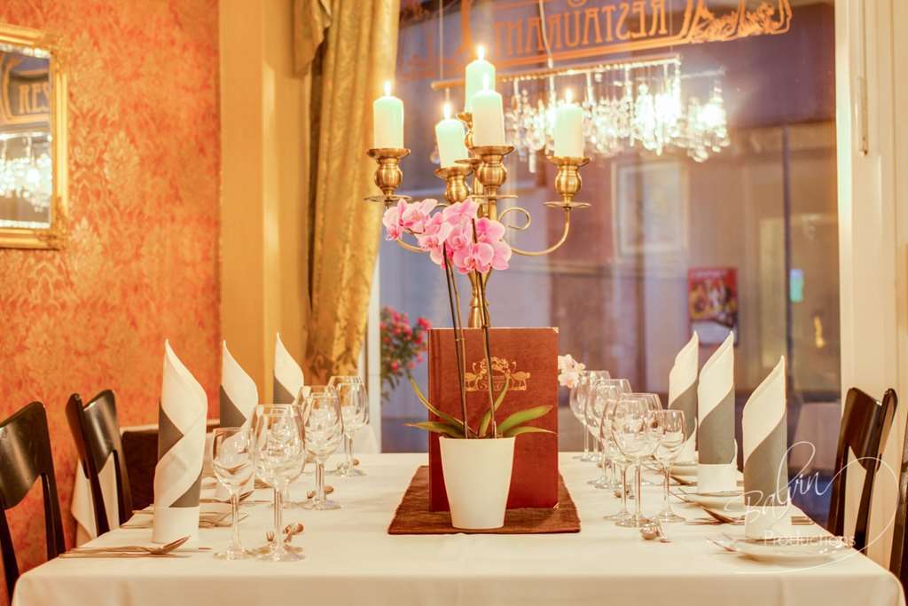 Akzent Hotel Am Goldenen Strauss Görlitz Restaurante foto